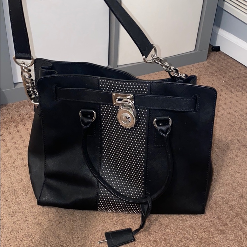 Michael Kors studded bag.